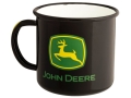 Kubek emaliowany czarny John Deere MCN000043209