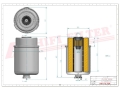 SN70311  FILTR PALIWA  RE526557