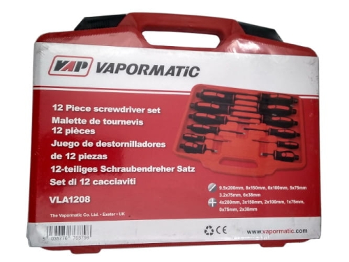 Zestaw wkrętaków Vapormatic VLA1208