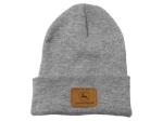 Czapka szara beanie John Deere