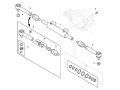 Końcówka drążka kierowniczego John Deere JXRE271441 (RE271441)