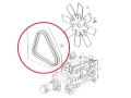 Zestaw paska John Deere RE52908