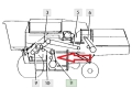 Pas klinowy do kombajnu John Deere Z59322