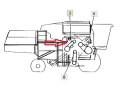 Napędowy pas klinowy jednorzędowy John Deere Z59556